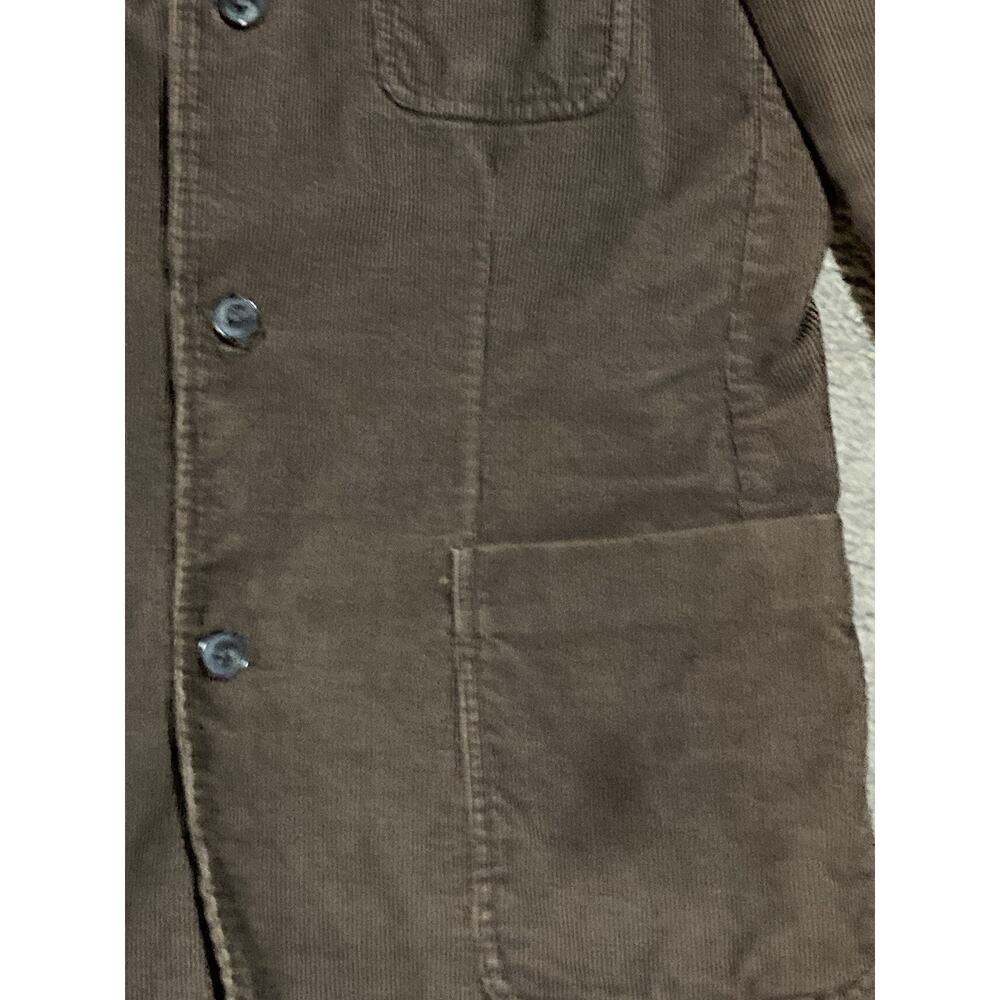 Lands End Men’s Chore Coat Size 40‎ Corduroy Collar Barn Field Jacket UnLined - Picture 6 of 8